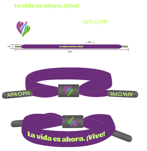 Pulsera La Vida es Ahora ¡Vive!